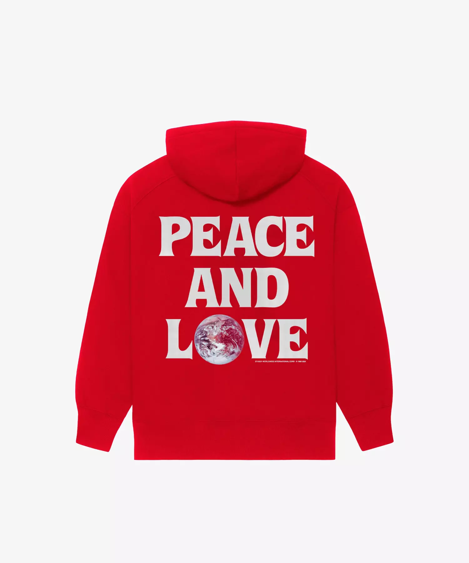 PEACE LOVE WORLD HOODIE